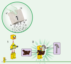 LEGO 21189 instructions page 6 – build guide