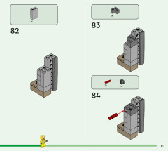 LEGO 21189 instructions page 61 – build guide