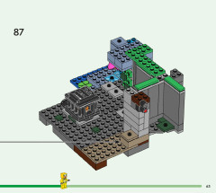 LEGO 21189 instructions page 63 – build guide