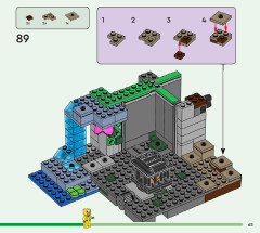 LEGO 21189 instructions page 65 – build guide