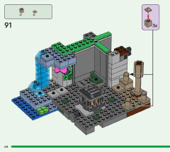 LEGO 21189 instructions page 68 – build guide