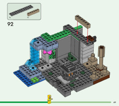 LEGO 21189 instructions page 69 – build guide