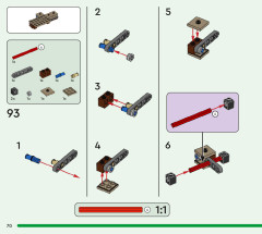 LEGO 21189 instructions page 70 – build guide
