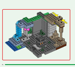 LEGO 21189 instructions page 74 – build guide