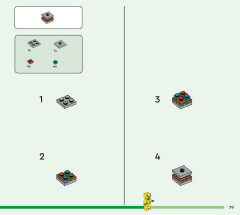 LEGO 21189 instructions page 79 – build guide