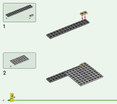 LEGO 21189 instructions page 8 – build guide