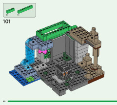 LEGO 21189 instructions page 80 – build guide