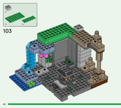LEGO 21189 instructions page 82 – build guide