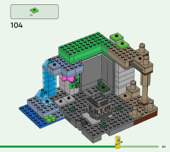 LEGO 21189 instructions page 83 – build guide