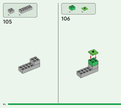 LEGO 21189 instructions page 84 – build guide