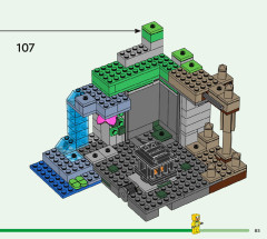 LEGO 21189 instructions page 85 – build guide