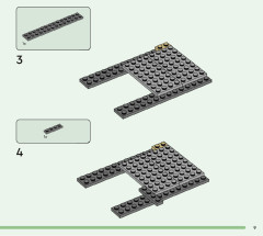LEGO 21189 instructions page 9 – build guide