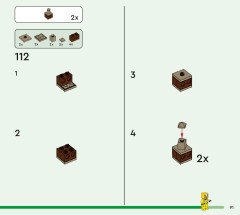 LEGO 21189 instructions page 91 – build guide