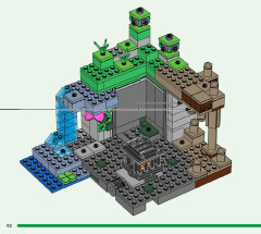 LEGO 21189 instructions page 92 – build guide