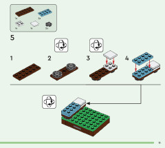 LEGO 21190 instructions page 11 – build guide