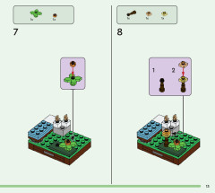 LEGO 21190 instructions page 13 – build guide
