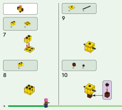 LEGO 21190 instructions page 18 – build guide