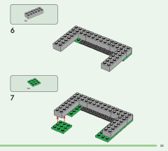 LEGO 21190 instructions page 23 – build guide