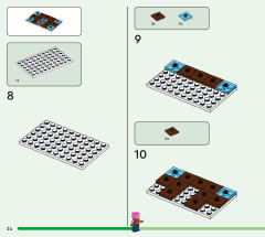 LEGO 21190 instructions page 24 – build guide