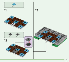 LEGO 21190 instructions page 25 – build guide