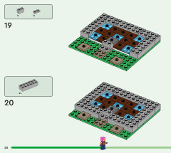 LEGO 21190 instructions page 28 – build guide