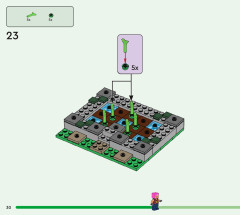 LEGO 21190 instructions page 30 – build guide