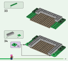 LEGO 21190 instructions page 49 – build guide