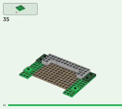 LEGO 21190 instructions page 50 – build guide