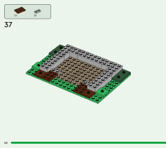 LEGO 21190 instructions page 52 – build guide