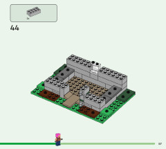 LEGO 21190 instructions page 57 – build guide