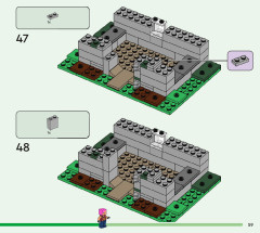 LEGO 21190 instructions page 59 – build guide
