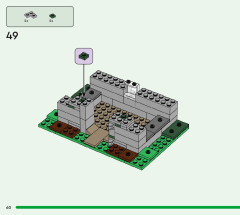LEGO 21190 instructions page 60 – build guide