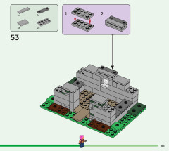 LEGO 21190 instructions page 63 – build guide