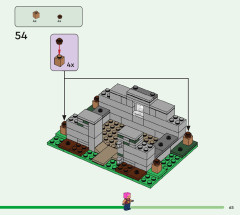 LEGO 21190 instructions page 65 – build guide