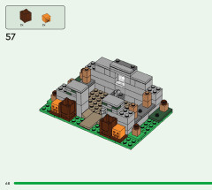 LEGO 21190 instructions page 68 – build guide