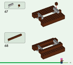 LEGO 21190 instructions page 79 – build guide