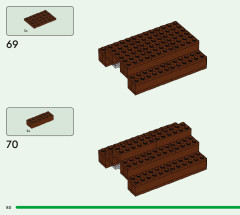LEGO 21190 instructions page 80 – build guide