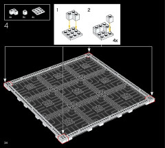 LEGO 21226 instructions page 34 – build guide