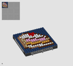 LEGO 21226 instructions page 6 – build guide