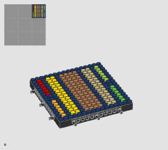 LEGO 21226 instructions page 8 – build guide