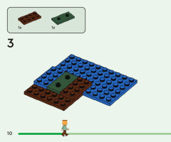 LEGO 21240 instructions page 10 – build guide