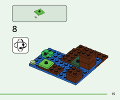 LEGO 21240 instructions page 15 – build guide