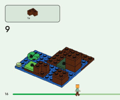 LEGO 21240 instructions page 16 – build guide