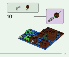 LEGO 21240 instructions page 17 – build guide