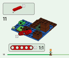 LEGO 21240 instructions page 18 – build guide