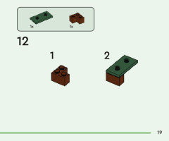LEGO 21240 instructions page 19 – build guide