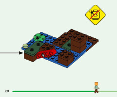 LEGO 21240 instructions page 20 – build guide