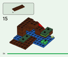 LEGO 21240 instructions page 24 – build guide
