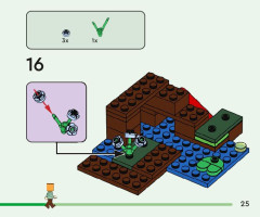 LEGO 21240 instructions page 25 – build guide