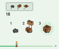 LEGO 21240 instructions page 27 – build guide
